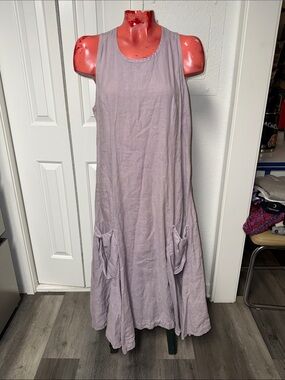 Banana Blue Australia linen pocket dress